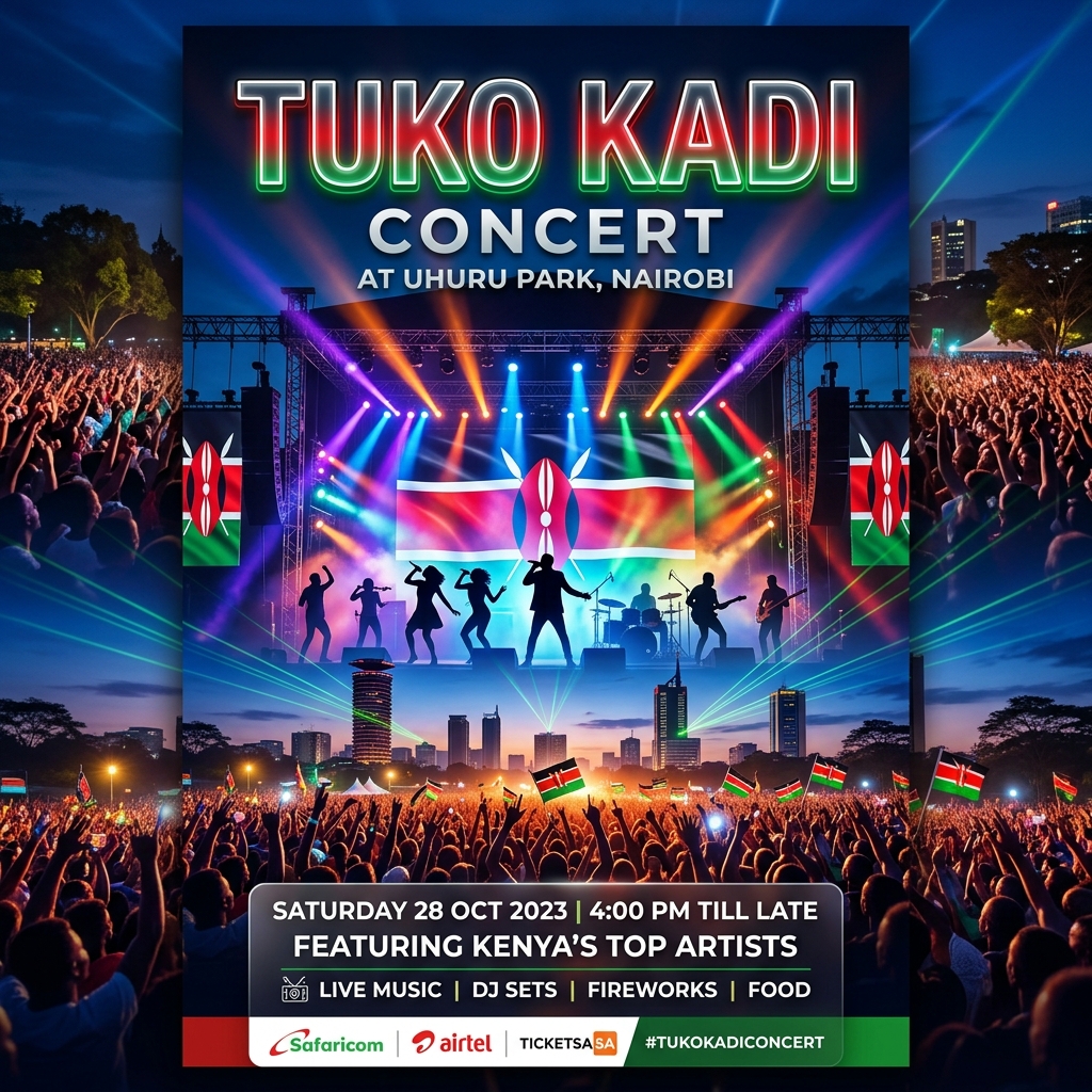 Tuko Kadi Concert: Kenya's Biggest Youth Voter Mobilization Event